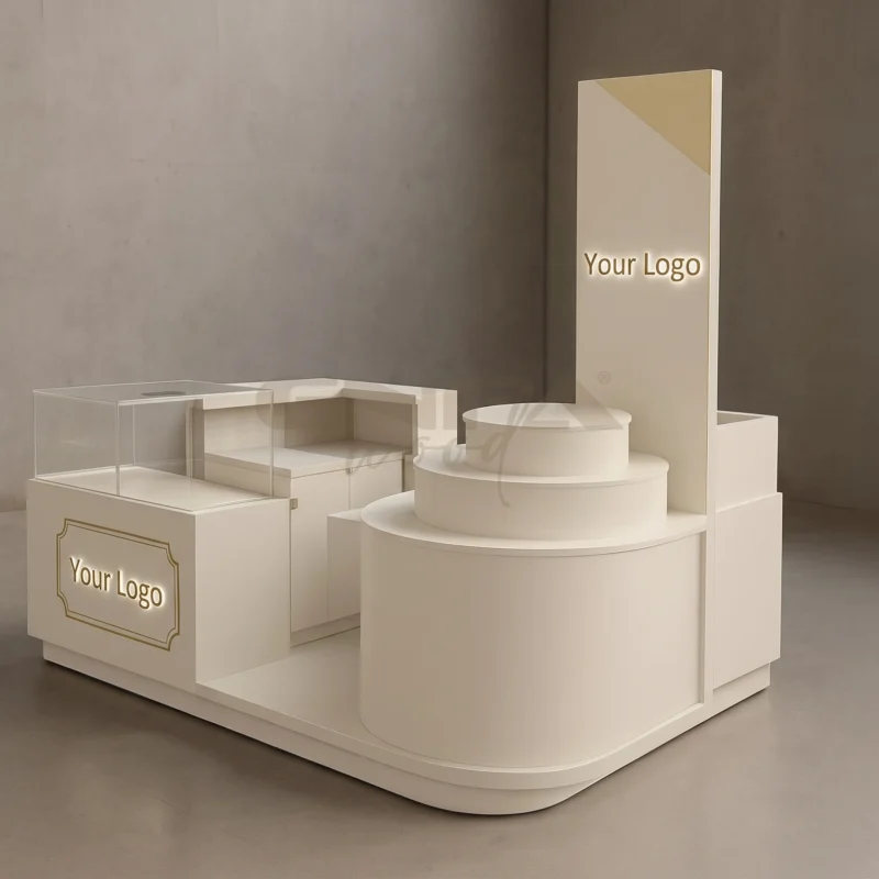 Totem Tabelalı Kademeli Podyum Butik Standı