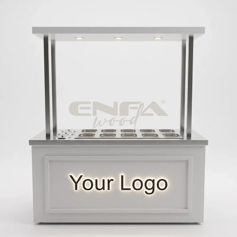 Çoklu Gastronom Kaplı Büfe Standı - ENF-034 Çoklu Gastronom Kaplı Büfe Standı