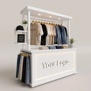 Askılıklı Butik Giyim Satış Standı - ENF-037 Askılıklı Butik Giyim Satış Standı