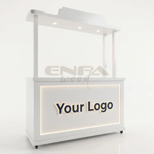 Asimetrik Çatılı Reklam ve Tanıtım Standı - ENF-056 Asimetrik Çatılı Reklam ve Tanıtım Standı