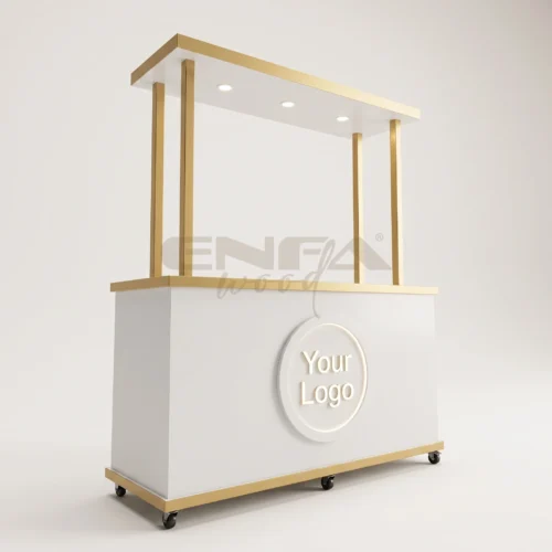 Kanopili Gold Profilli Mobil Satış Standı