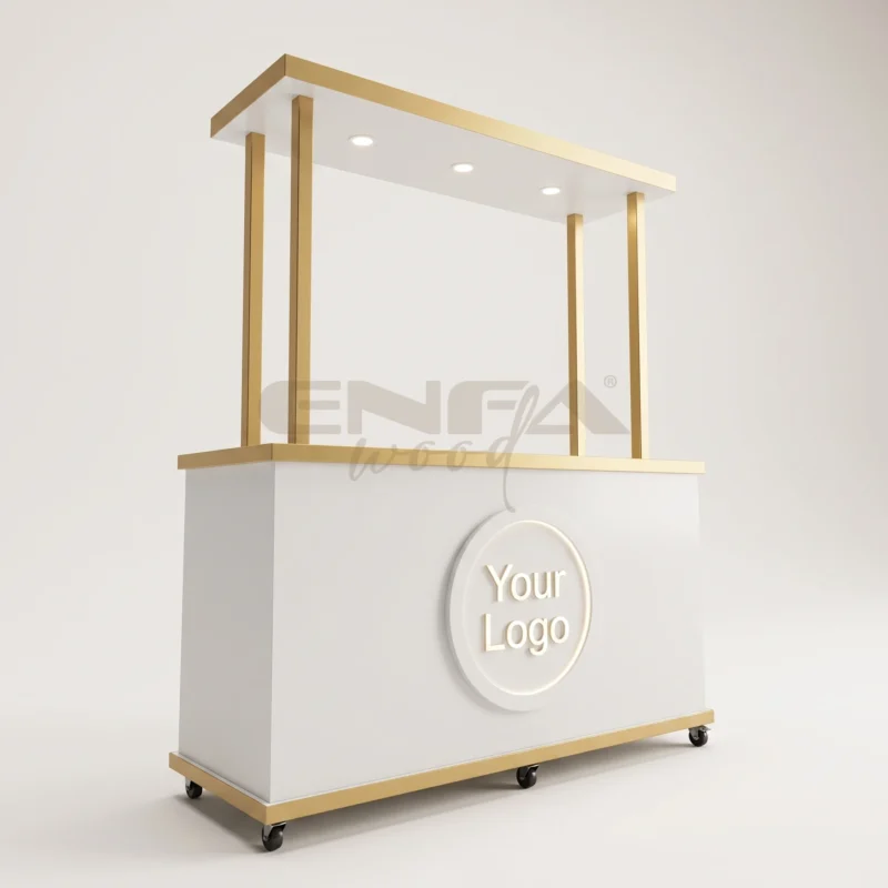 Kanopili Gold Profilli Mobil Satış Standı
